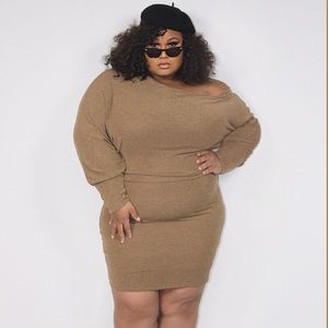 Fashion Nova Curve Off The Shoulder Dress 3x
